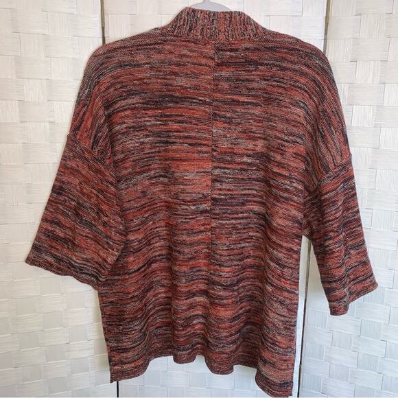 Pure Jill J Jill Drapey Kimono Wide Sleeve Sweater Womens Size Small Petite - Picture 5 of 11